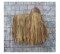 Simulation De Rouleau De Chaume De Palmier Toit De Paille Mexicaine Tuile De Chaume De Palmier Plastique Artificiel PE Fausse Paille Ignifuge Anti-âge Ignifuge pour(Yellow f,0.5x8m/1.64X26.2ft)