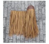 Simulation De Rouleau De Chaume De Palmier Toit De Paille Mexicaine Tuile De Chaume De Palmier Plastique Artificiel PE Fausse Paille Ignifuge Anti-âge Ignifuge pour(Yellow e,0.5x1m/1.64X3.28ft)