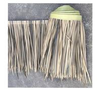 Simulation De Rouleau De Chaume Protection De L'environnement PE Plastique Paille Toit De Maison En Chaume Décoration De Maison En Bois Fausse Tuile En Herbe(Yellow a,0.5x8m/1.64X26.2ft)