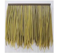Simulation De Toit De Chaume Tuile En Plastique Simulation De Toit De Chaume Décoration De Maison D'hôtel En Bois Faux Chaume Durable Faux Chaume(Yellow b,10pcs)