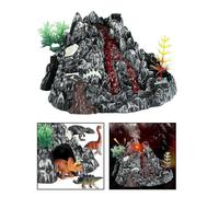 Simulation de volcan, modele de pulverisation lumineuse, dinosaure sonore, jouet, accessoires, jouets scientifiques et naturels