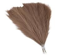 Simulation d'herbe De Roseau Lot de 10, 30, 50 ou 100 roseaux artificiels 42 cm, for décoration Mariage, Maison fête(Coffee,10PCS)