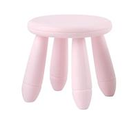 Simulation Dollhouse Tabouret Chaise Miniature Décor Maison de Poupée Rose Clair 3,7 x 3,5 cm