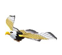 Simulation électronique d'aigle lumineux répulsif d'oiseau suspendu d'aigle lumineux oiseau volant effrayant dessin animé ligne jouet