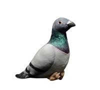 Simulation Gris Pigeon Rock Pigeon Doux poupée Super Mignon Pigeon poupée Petit Transporteur Pigeon Cadeau