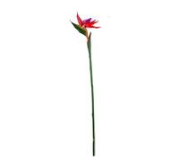 Simulation oiseau de paradis haut de gamme arrangement floral fleurs artificielles décoration fleur simulation strelitzia plante décoration maison rouge, normal
