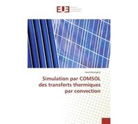 Simulation par COMSOL des transferts thermiques par convection - Farid Mechighel - Universitaires Europeennes - broché - Etude