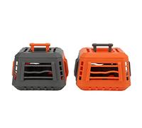 Simulation RC Car D12 Animal Pet Cage Mini Rhino Cage WPL D12 RC Car Truck Decoration Grey and Orange