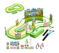 Simulation Track Motion Toy - Competitive Two-Player Entertainment,