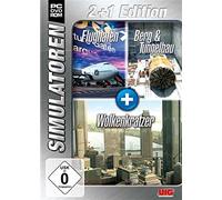 Simulator Bundel : Flughafen, Berg- und Tunnelbau, Wolkenkratzer Sim 2+1 Blue [import allemand]
