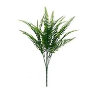 Simule des plantes persanes vertes - Fleurs décoratives - Feuilles vertes - Fougères d'automne et paquets qui ne se fanent pas - Remplissage d'automne pour centres de table (C, taille unique)