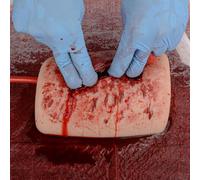 Simule l'enroulement des plaies et le garrot, le modèle d'entraînement au pansement des plaies de la cuisse, formateur au garrot de contrôle sanguin, pour la formation aux premiers secours