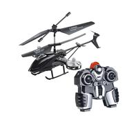 Simulus Hélicoptère télécommandé à 4 canaux avec 5 rotors et gyrostabilisateur GH-245