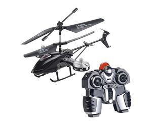 Simulus Hélicoptère télécommandé à 4 canaux avec 5 rotors et gyrostabilisateur GH-245