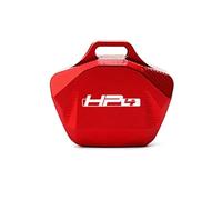 SiMuRYP Coque de clé en alliage d'aluminium Pour S1000RR S1000XR S100R HP4 HP2 S 1000 RR S 1000 XR Accessoires De Moto CNC Coque De Clé Housse(HP4 Red)