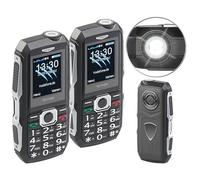 Simvalley Mobile 2 téléphones mobiles outdoor double SIM étanches et antichocs XT-400