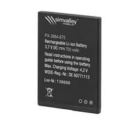 Simvalley Mobile Batterie 700 mAh pour téléphone portable XL-915 V2 / XL950 / RX-800