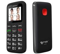 Téléphone portable grandes touches XL 915 v.2 avec fonction Garantruf® Premium Simvalley Mobile