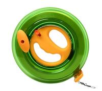 Simxkai Enrouleur de Fil de cerf-Volant, Enrouleur de Ligne de cerf-Volant, 20 cm de diamètre (Vert)