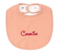 SIMYJOY Bavoirs Bebe Naissance Bavoir Bandana Personnalisé DIY avec Prenom Coton Doux Absorbant Nourrissons Unisex Garçons Filles Poudre