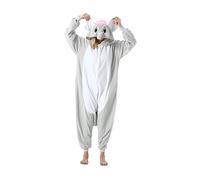 SimZoo Adulte Animal Onesie Pyjamas, Hommes Et Femmes Animal Cosplay Costume Vêtements De Nuit, One-Piece Unisexe Homewear