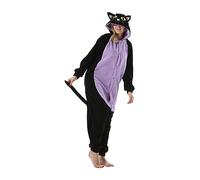 SimZoo Animal One Piece Pyjama Adulte Chat Costume VêTements De Nuit pour Hommes Femmes One Piece Unisexe Home Wear