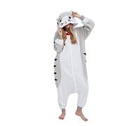 SimZoo Animal One Piece Pyjama Adulte Hommes Femmes Girafe Cosplay Costume VêTements De Nuit One Piece Unisexe Home Wear