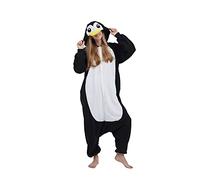 SimZoo Animal Une PièCe Pyjamas Adultes Hommes Femmes Pingouin Cosplay Costume VêTements De Nuit Une PièCe Unisexe VêTements De Maison