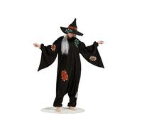 SimZoo Pyjama Onesie Animal Adulte, Costume de Sorcière pour Hommes et Femmes, vêtements de Nuit, vêtements de Maison Unisexe Une pièce