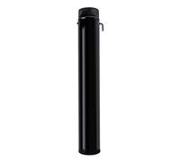 Sin marca 22011007 Wolfpack Tube Acier vitrifié Ø 110 mm avec clé, poêles à Bois, cheminée, Haute résistance, Couleur Noire, Cranberry