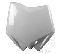 POLISPORT Plaque numéro frontale blanc Husqvarna