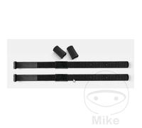 Atera 022737 Sangles de Verrouillage pour entretoises - Jeu de 2, TPU renforcé d'acier, avec caoutchoucs de Rechange, Noir Longueur 600 mm