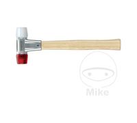 Halder Maillet BASEPLEX 3968.030 – Nylon/acétate, boîtier zinc moulé, manche bois, D30 mm
