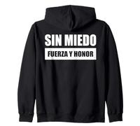 SIN MIEDO - FUERZA Y HONOR / Sans Peur - Force et Honneur Sweat à Capuche