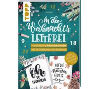 Sina Karle In der Weihnachtsletterei. Adventskalender: Handlettering Adv (Poche)