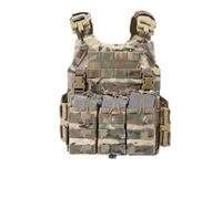 SINAIRSOFT Gilet tactique à détachement rapide, Gilet MOLLE léger réglable pour Airsoft pour l'entraînement en plein air, Taille unique