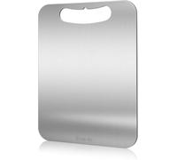Sinardo Planches à Découper en Titane - 100% Pur, Hygiène et Durabilité à la Pointe de la Technologie - Tapis de Découpe Double Face de Qualité Médicale (S - 30,5 x 22,9 cm)
