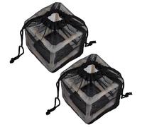 Sinbana 2pcs Sac Filtration Bassin, 12,7cm Nylon Anti-Obstruction Sac Filtrant Pompe pour Éviter Que Les Pompes de Piscine et Cascade ne Soient Obstruées par Débris Feuilles et Pierres