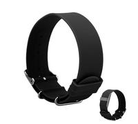 Sinbana Bracelet Rechange pour Hume Health Band, Bracelet de Rechange Réglable Conception à Boucle Métallique pour Femmes Hommes Dormir Randonnée et Vélo (Noir)