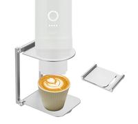 Sinbana Support Pliable pour Outin Nano Machine à Espresso Portable, Support Machine à Café Pour-Over Stable avec Base pour Bureau Maison Bureau Voyage Camping (Argent)