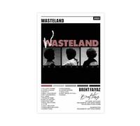 SinBii Brent Poster Faiyaz WASTELAND avec couverture de l'album - Poster de musique - Impression sur toile - Décoration murale pour salon, chambre à coucher - Style sans cadre - 20 x 30 cm