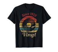 Since 1973 Disque vinyle rétro Musique vintage T-Shirt