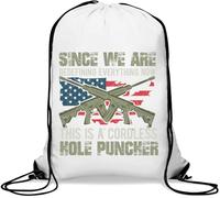 Since We Are Redefining Everything Now This Is A Wireless Hole Punch Gym Sack Sac décontracté avec cordon de serrage Blanc