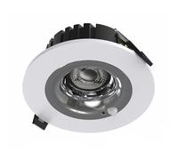 SINCELIGHT Downlight à LED à Détecteur de Mouvement PIR, 18W, Spot Encastré pour Plafond pour Trous de Φ95mm, Allumage/Extinction Automatique, Activé par le Mouvement, Blanc Neutre 4000K, Lot de 1