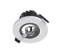 SINCELIGHT Downlight à LED à Détecteur de Mouvement PIR, 8W, Spot Encastré pour Plafond pour Trous de Φ55mm, Allumage/Extinction Automatique, Activé par le Mouvement, Blanc Chaud 2700K, Lot de 1