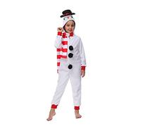 Sincere Party Bonhomme de neige onesie Noël garçon fille onesie costume M(6-8)