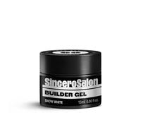 SINCERO SALON Easy Fluid Gel Construction Ongle UV - Snow White - TPO Free - Idéal pour French Manucure - Nail Extension et Modelage - Cache les Défauts des Ongles - Builder Gel - 15ml