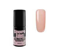 Sincero Salon - Fiber Base Coat Vernis Semi Permanent Cover Pale - Vernis à Ongles Semi Permanent - Vernis Gel UV Semi Permanent - Nail Art Gel Pour Ongle - Gel Ongle UV -French Manucure -Gel Polish