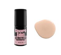 SINCERO SALON Fiber Base Coat Vernis Semi Permanent Natural Skin - Base Coat Constructrice pour Ongles - Renforcement & Protection des Ongles Fins et Cassants - Auto-nivelante - Gel UV LED - 6ml