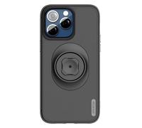 sincetop Coque antichoc avec adaptateur de montage rapide pour iPhone 15 Pro (6,1") - Fixez rapidement votre téléphone portable à n'importe quel support de vélo/support de téléphone de voiture
